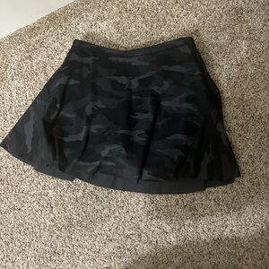 Athleta Black Mini Skater Skirt